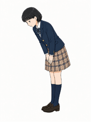 正しい礼のし方（女子）